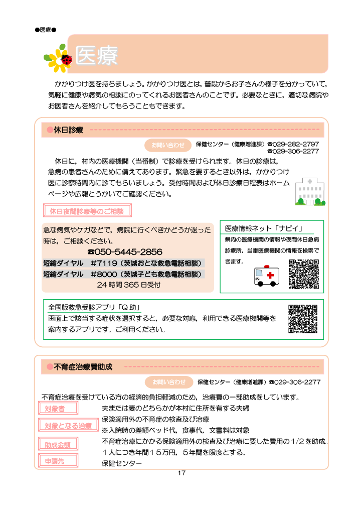 とうかい子育て総合ガイドブック ページ22