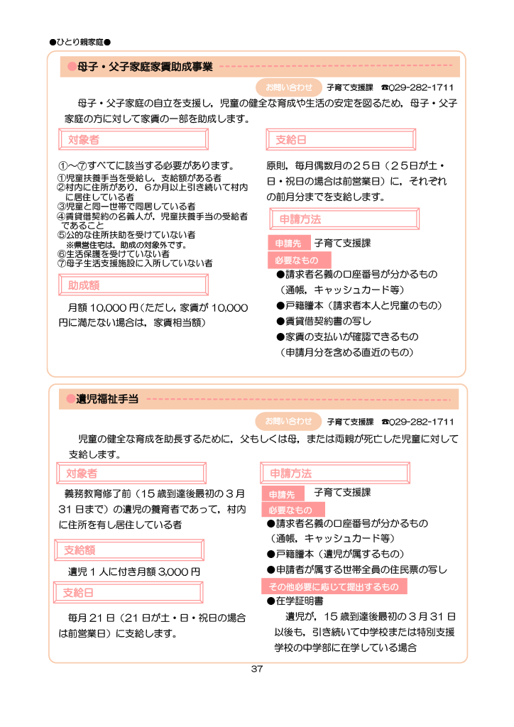 とうかい子育て総合ガイドブック ページ42