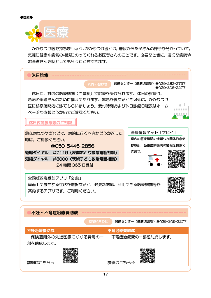 とうかい子育て総合ガイドブック ページ22